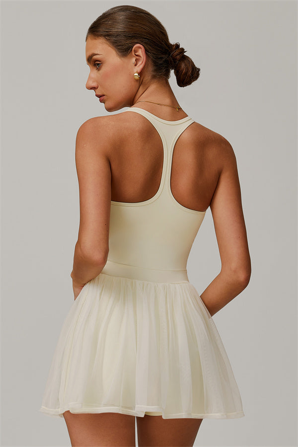 Colette | Tennisjurk met Bubble-Hem