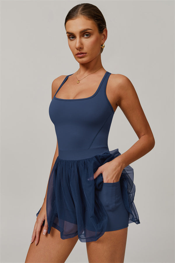 Colette | Tennisjurk met Bubble-Hem