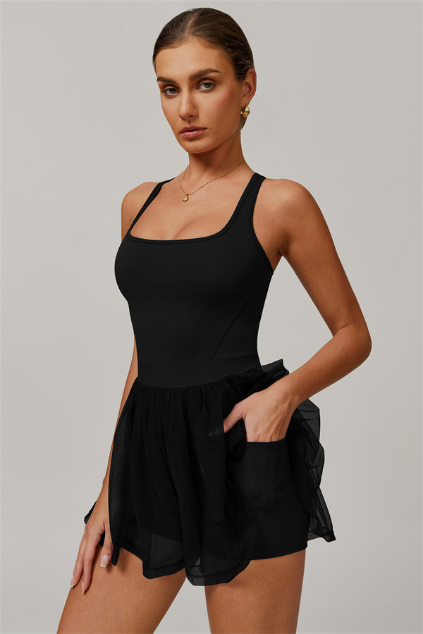 Colette | Tennisjurk met Bubble-Hem
