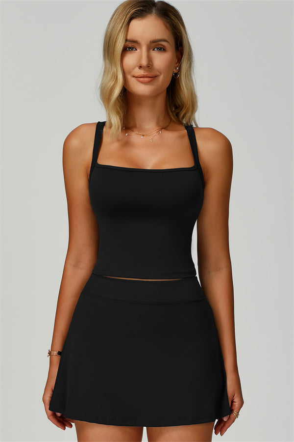 Estelle | Sporttop met Tennisrok 2-Delige Set