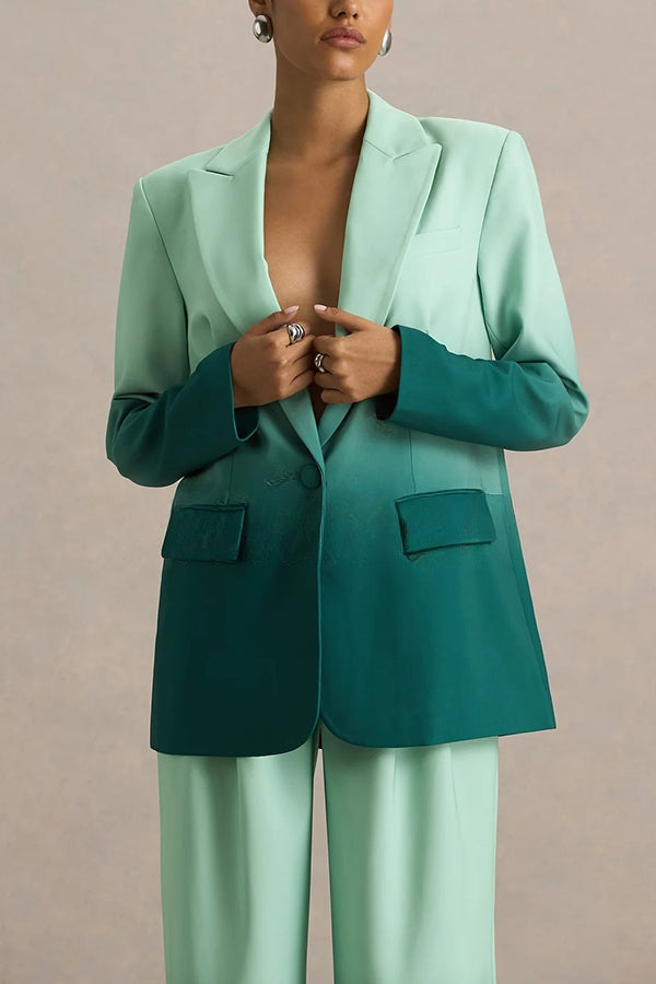 Enya | Ombre Print Blazer