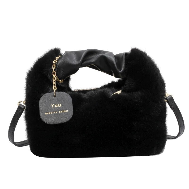 Bo | Fluffy crossbody tas
