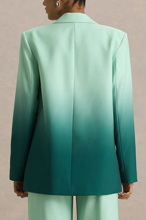 Enya | Ombre Print Blazer