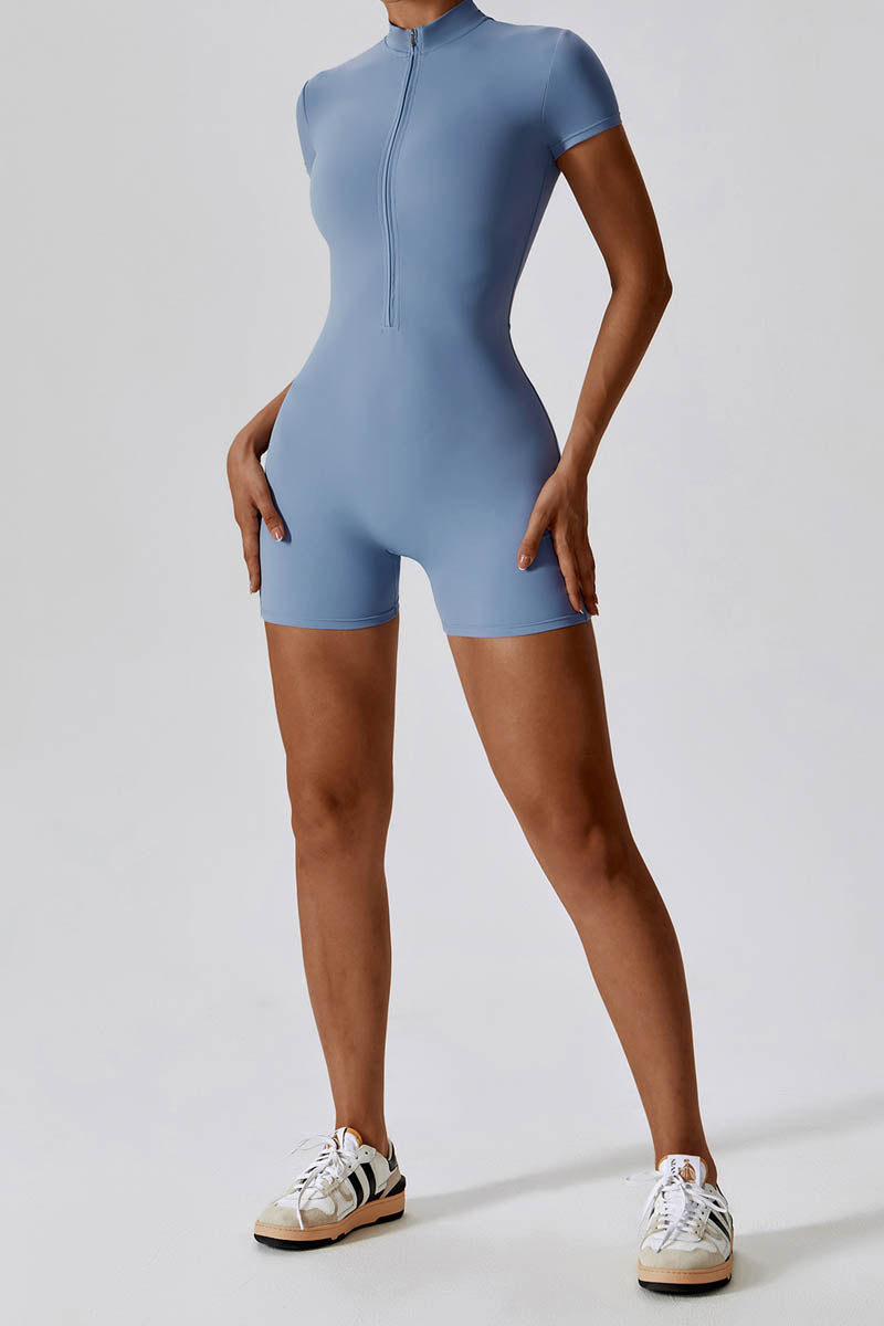 Aria | Sport playsuit met ritssluiting