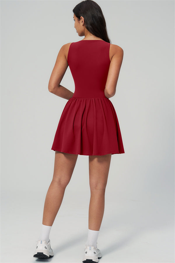 Vivienne | Tennisjurk met V-Hals