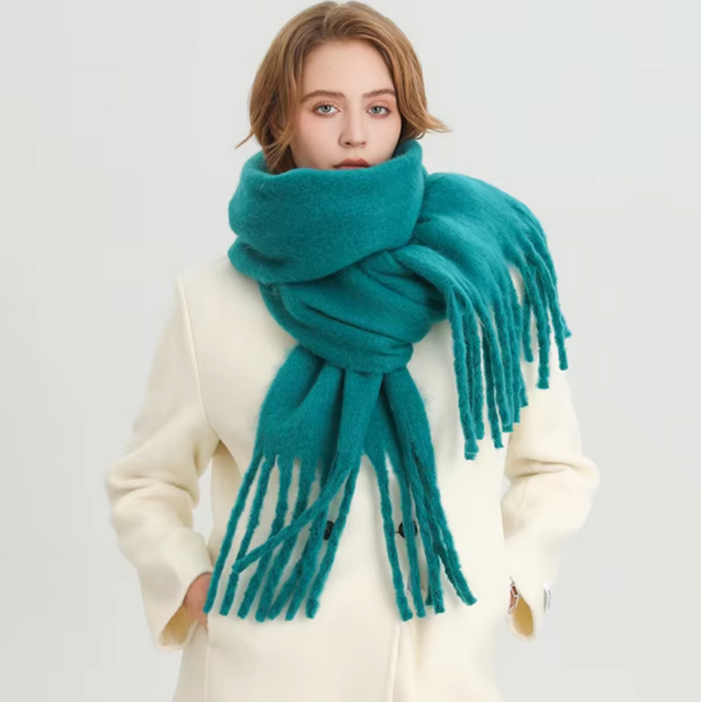 Oneka | Warme Kasjmier Wintersjaal