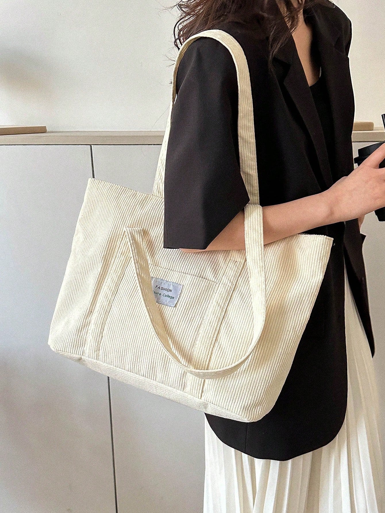 Roos | Corduroy shopper