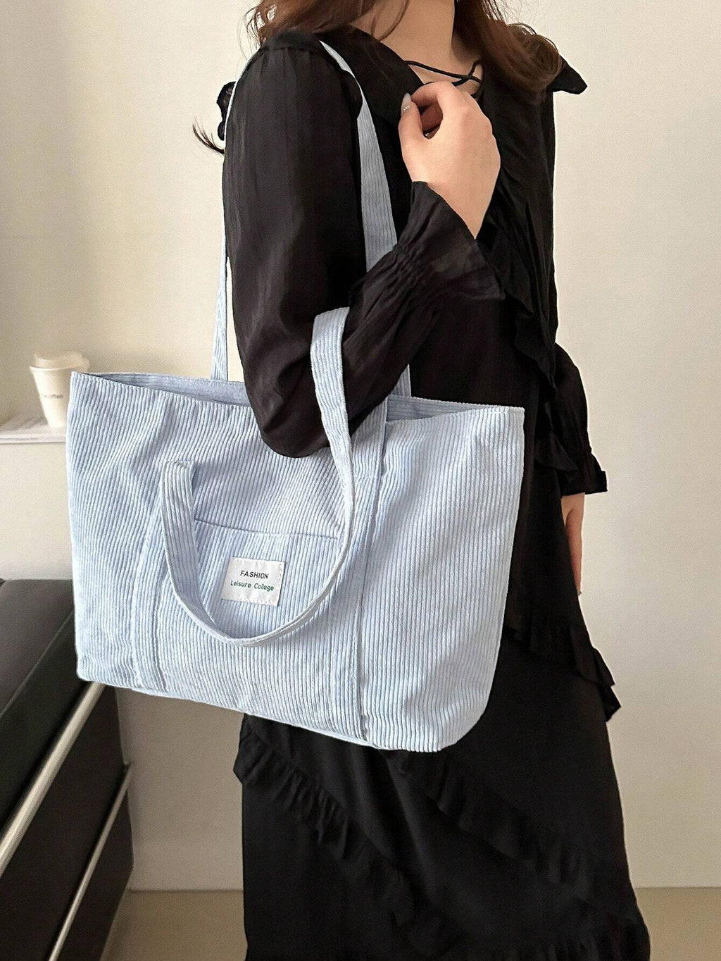 Roos | Corduroy shopper