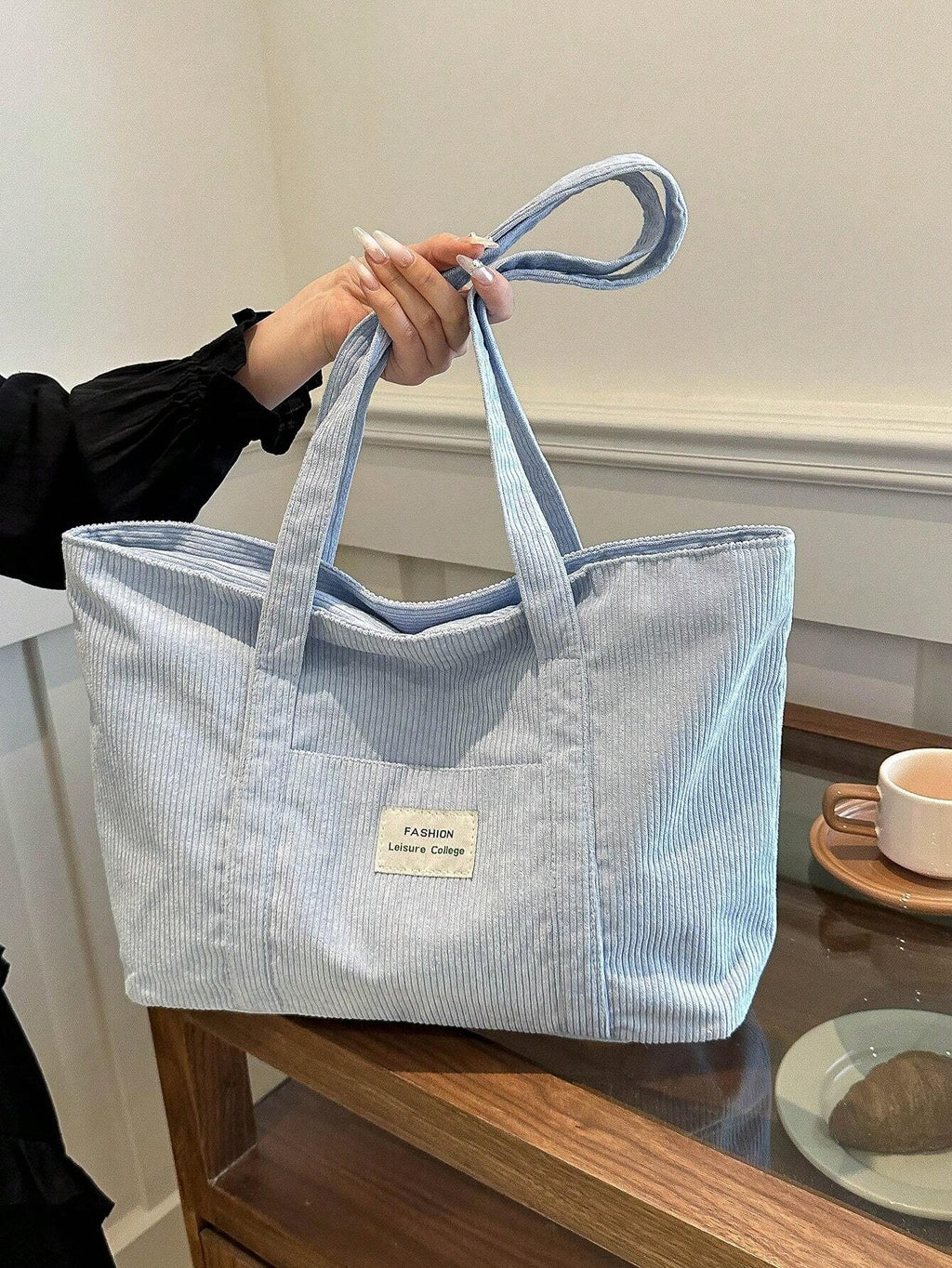 Roos | Corduroy shopper