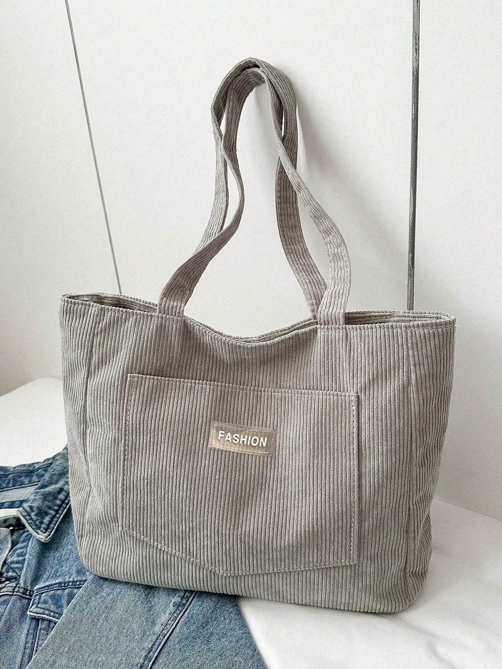 Roos | Corduroy shopper