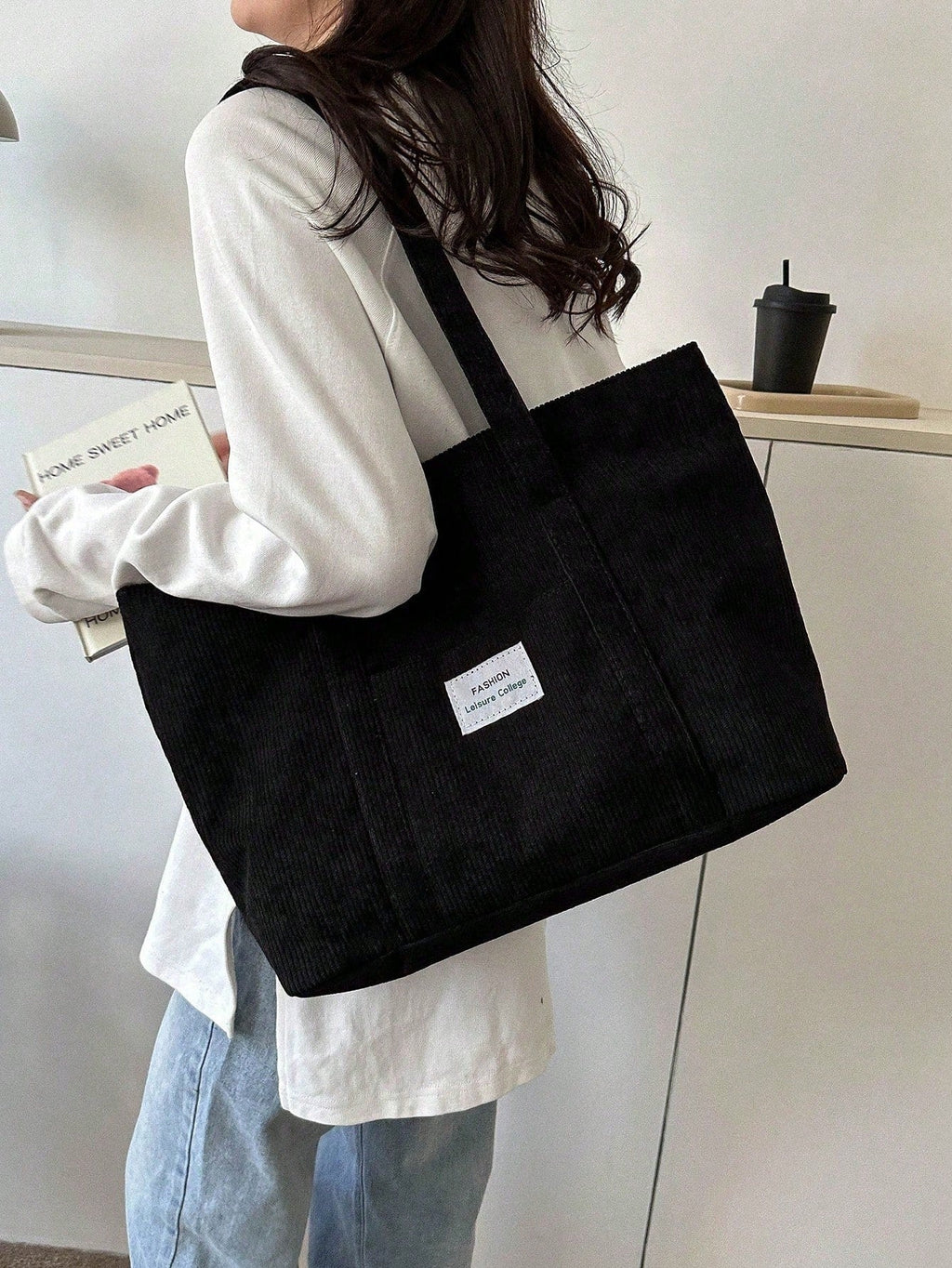 Roos | Corduroy shopper