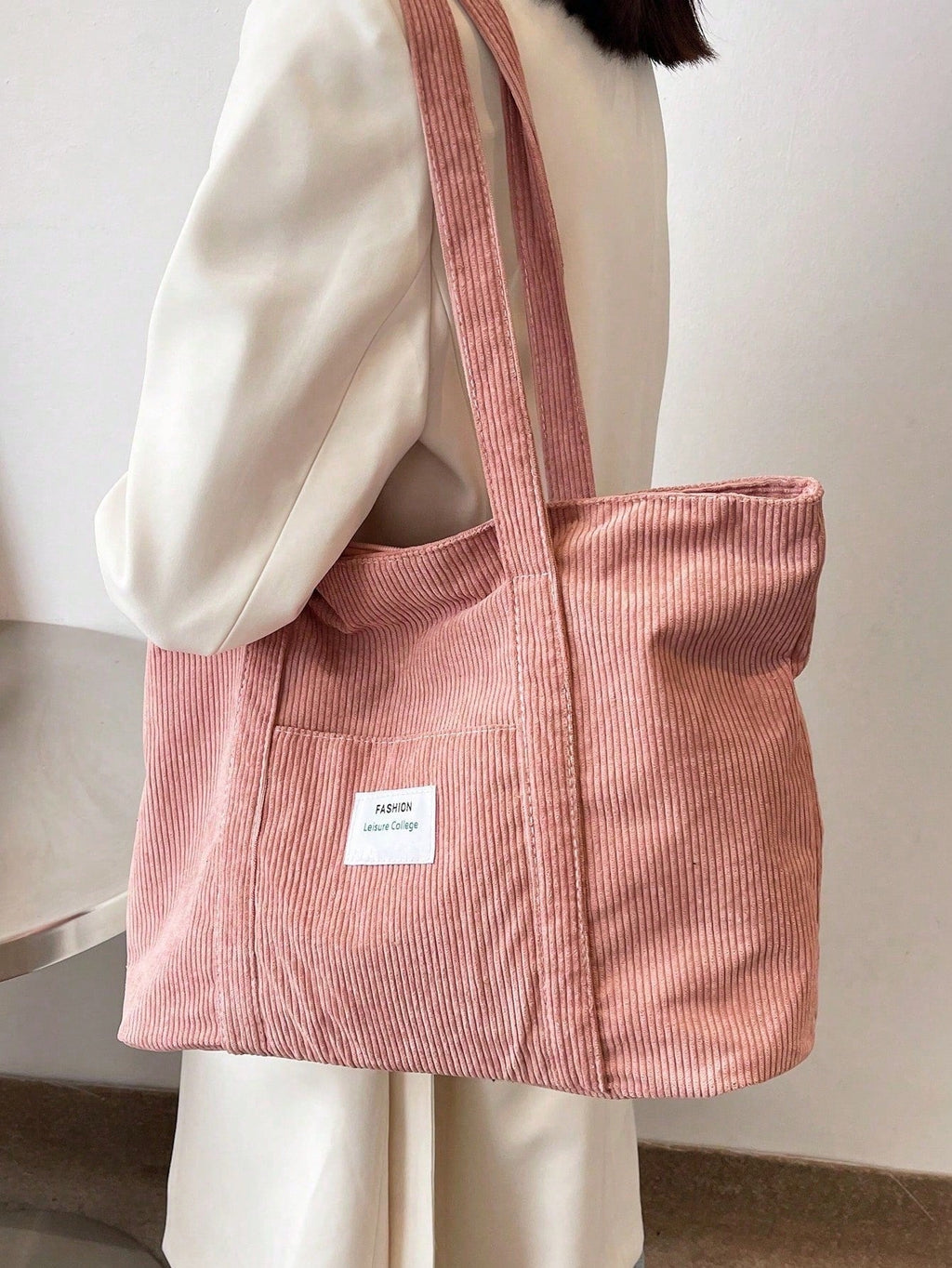 Roos | Corduroy shopper