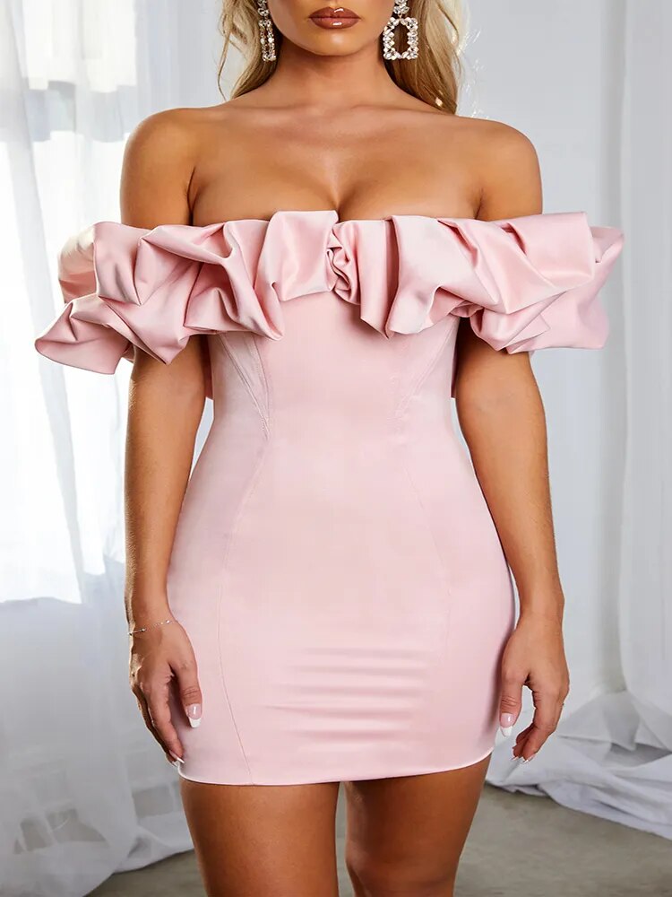 Sasha | Elegante Halslijn Jurk