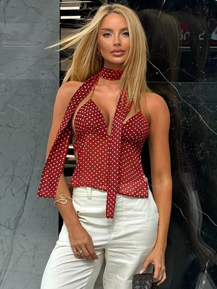Marline | Polkadot Cami Top