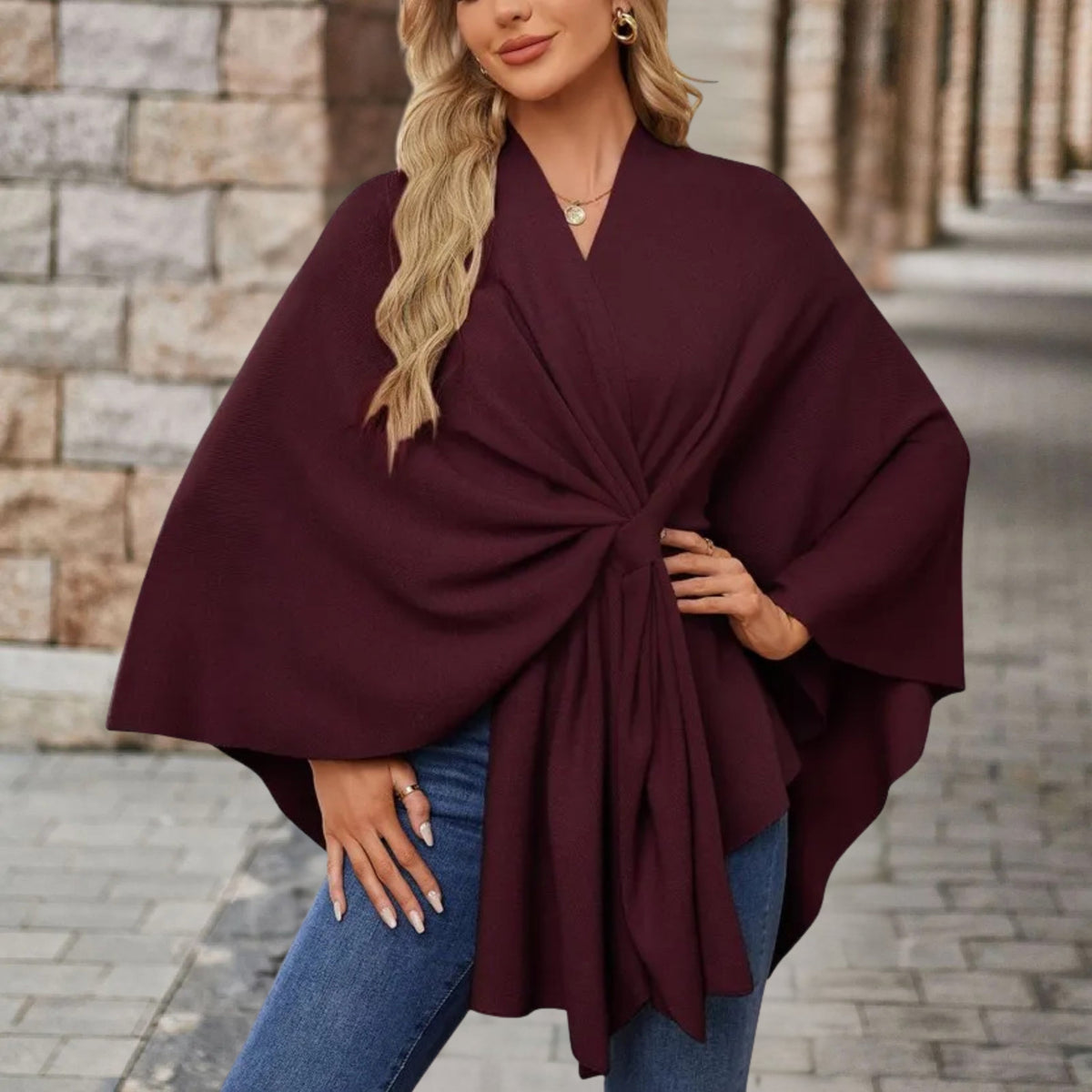 Lia | Stijlvolle Poncho