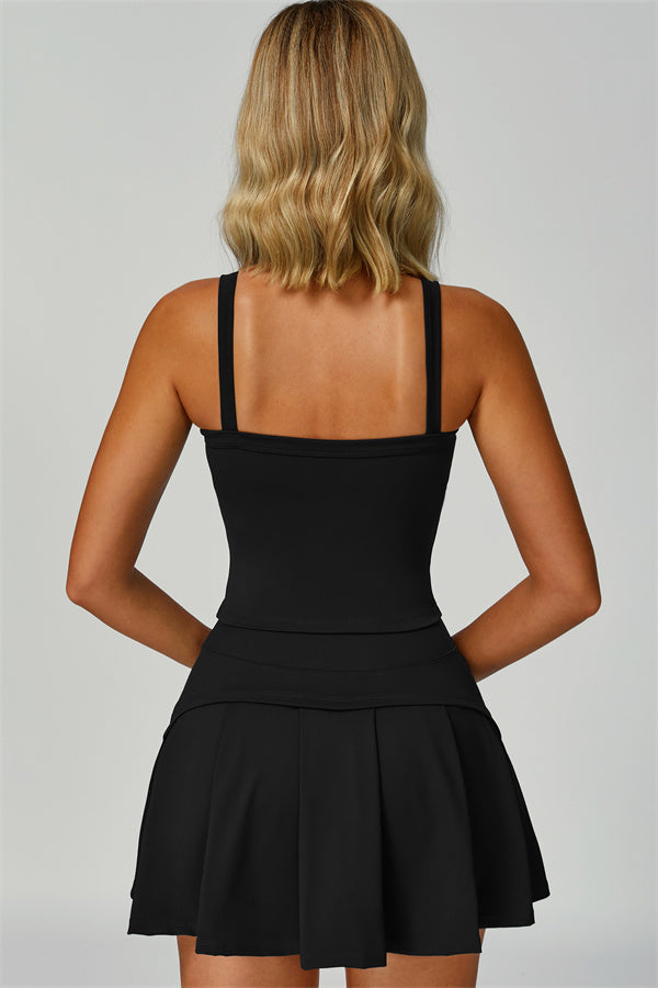 Estelle | Sporttop met Tennisrok 2-Delige Set