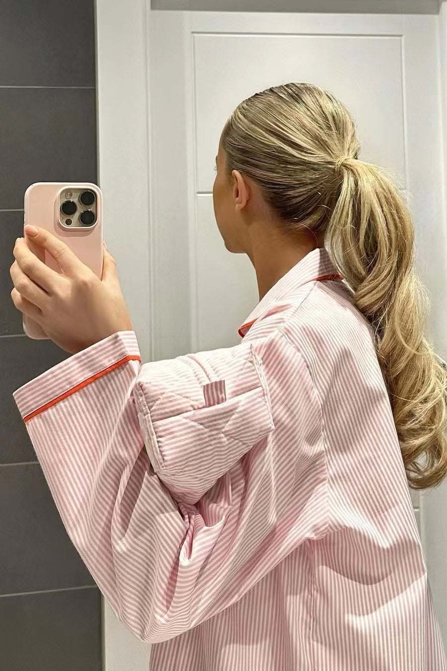 Lieve | Pyjama Set met Hartjes Knoopjes