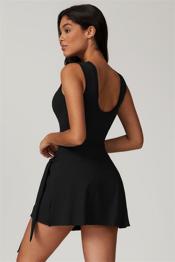 Odette | Tennisjurk met Open Rug