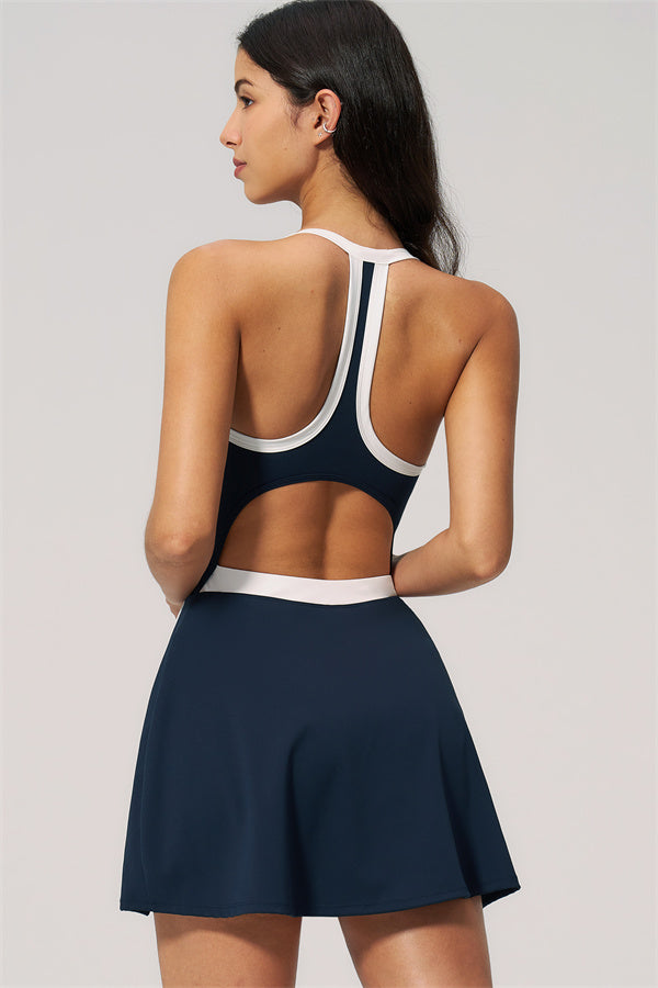 Suzanne | Tennisjurk met Open Rug