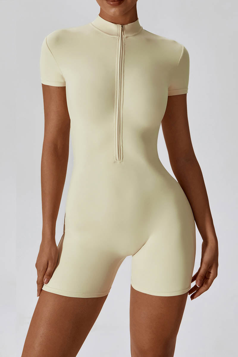 Aria | Sport playsuit met ritssluiting