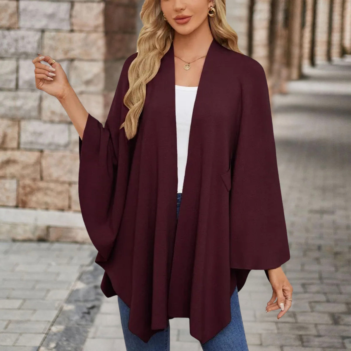Lia | Stijlvolle Poncho
