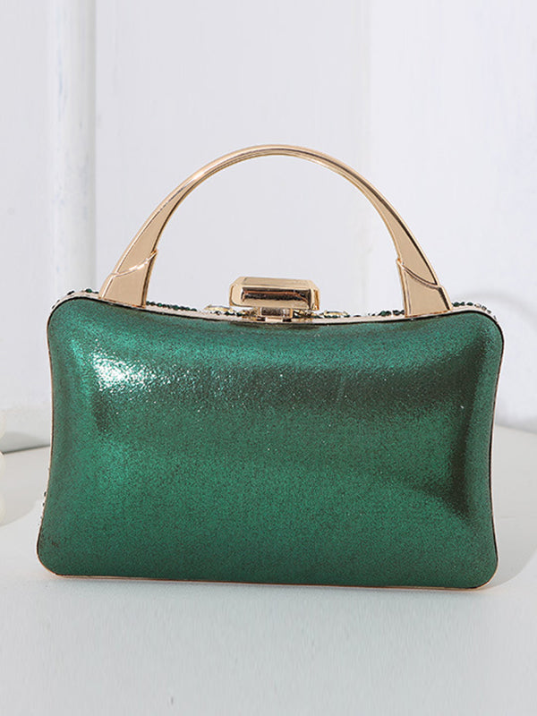 Margaux | Rhinestone Handtas met Kristallen Detail