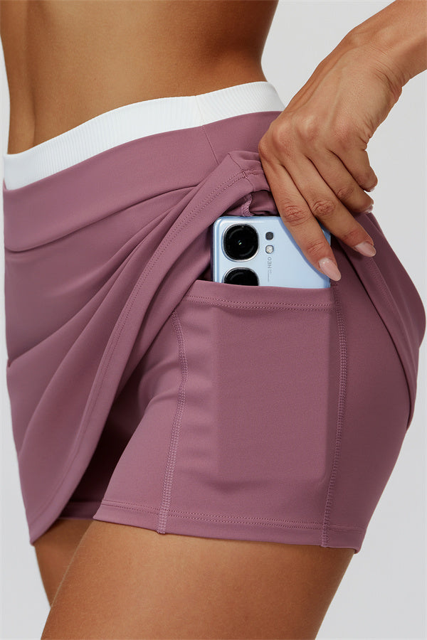 Iris | Crop Top met Rok 2-Delige Set
