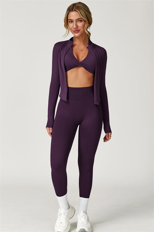 Anick | Tweedelige sportset met sportjack en legging