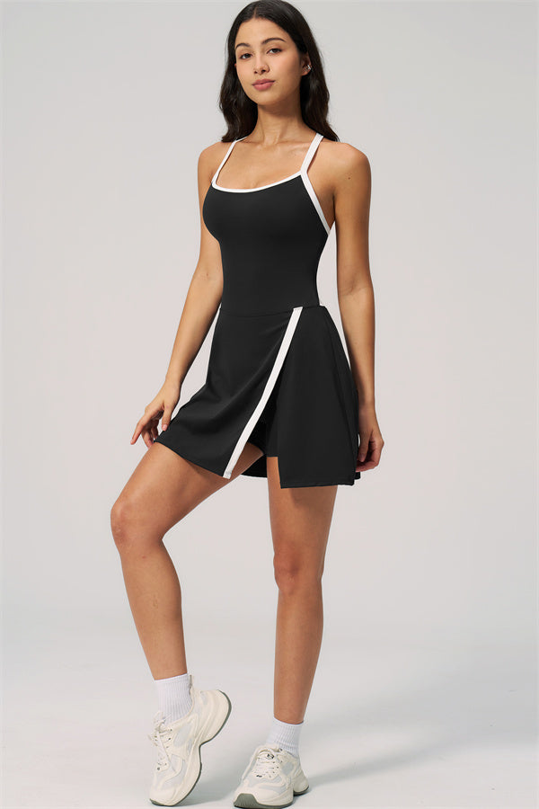 Suzanne | Tennisjurk met Open Rug