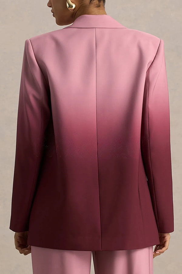 Enya | Ombre Print Blazer
