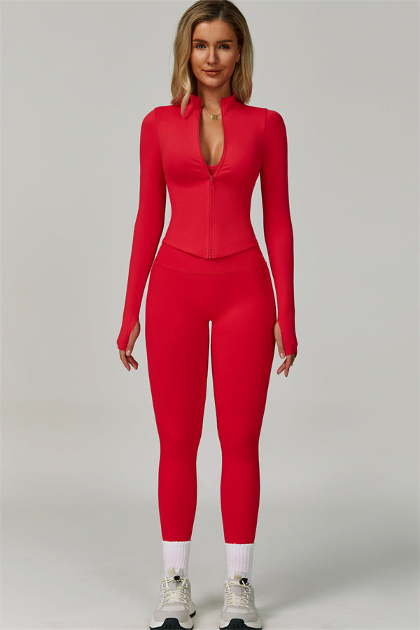 Julia | Tweedelige sportset met sportjack en legging