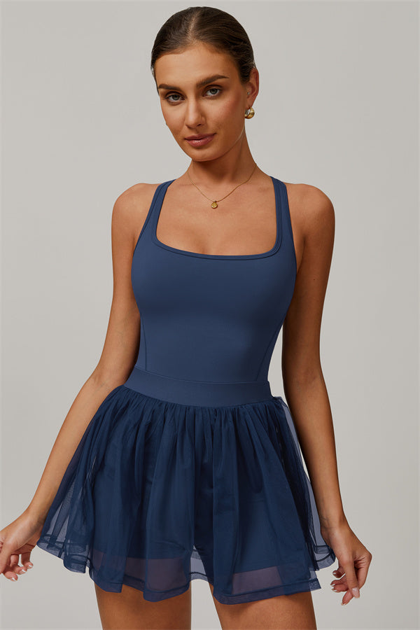Colette | Tennisjurk met Bubble-Hem