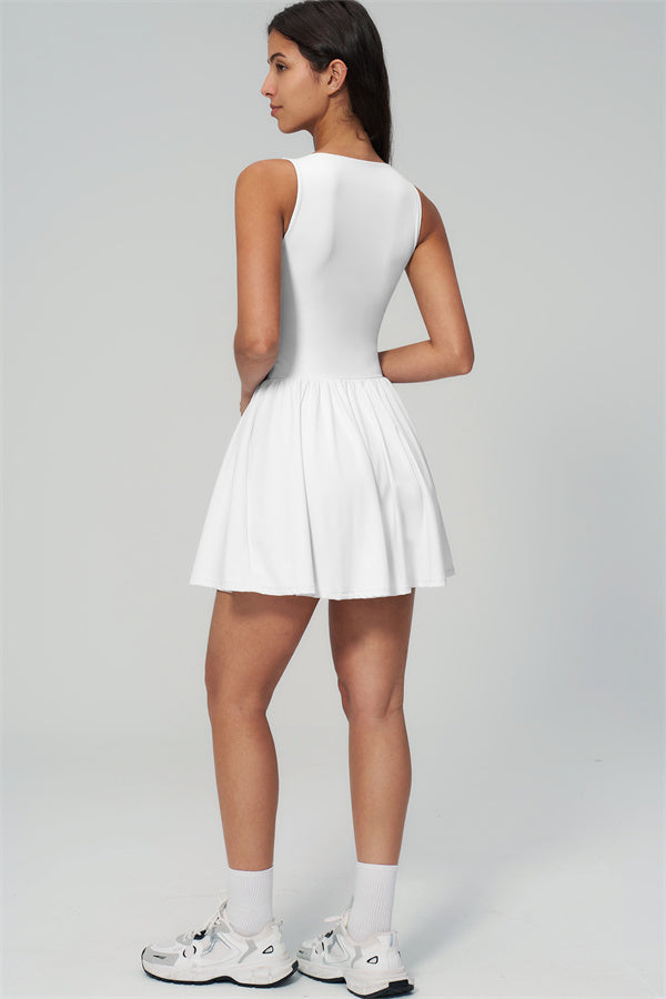Vivienne | Tennisjurk met V-Hals