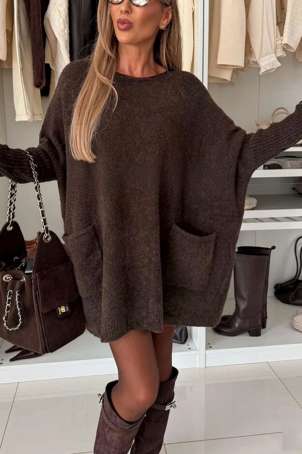 Saskia | Oversized Trui-Jurk