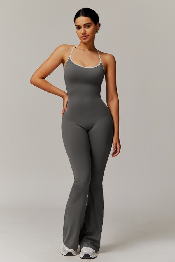 Jill | Sport jumpsuit met open rug