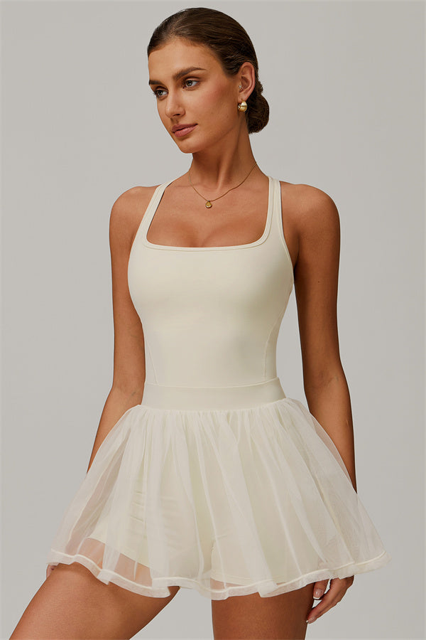 Colette | Tennisjurk met Bubble-Hem