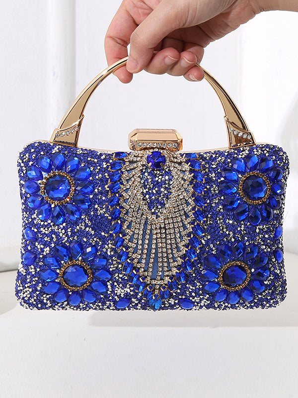 Margaux | Rhinestone Handtas met Kristallen Detail