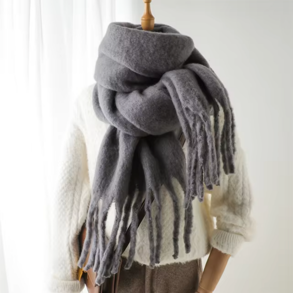 Oneka | Warme Kasjmier Wintersjaal