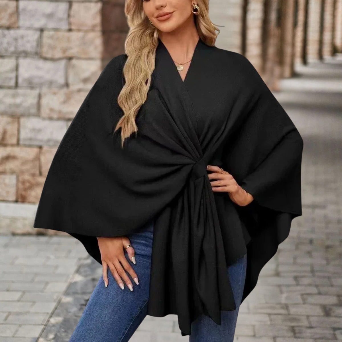 Lia | Stijlvolle Poncho