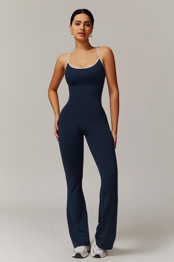 Jill | Sport jumpsuit met open rug