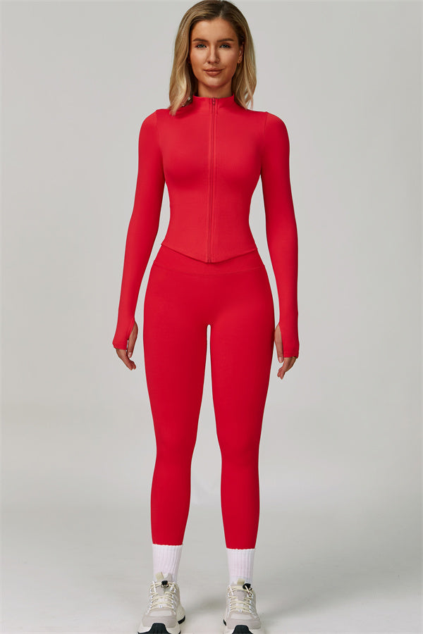 Julia | Tweedelige sportset met sportjack en legging