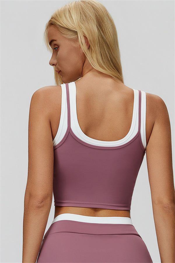 Iris | Crop Top met Rok 2-Delige Set