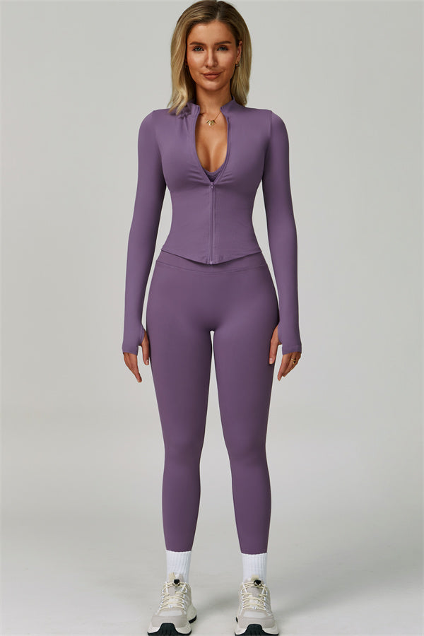 Julia | Tweedelige sportset met sportjack en legging