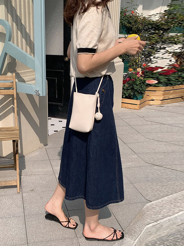Zoë | Mini Schoudertas in Effen Kleur