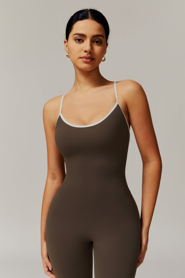 Jill | Sport jumpsuit met open rug
