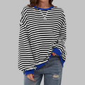 Marleen | Langsleeve Gestreepte Shirt