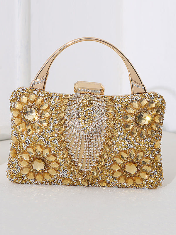 Margaux | Rhinestone Handtas met Kristallen Detail
