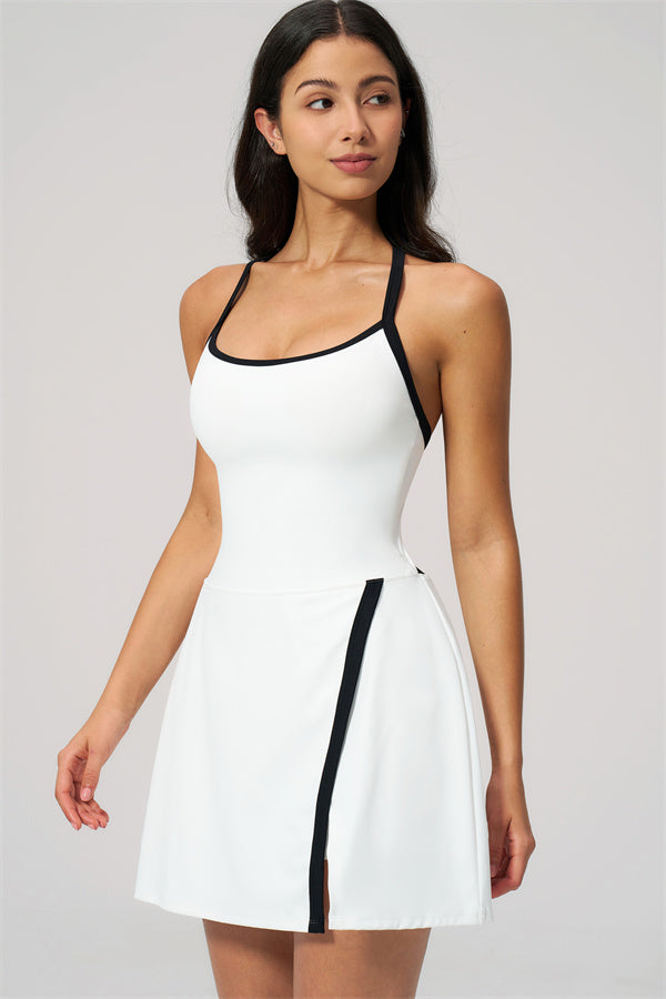 Suzanne | Tennisjurk met Open Rug