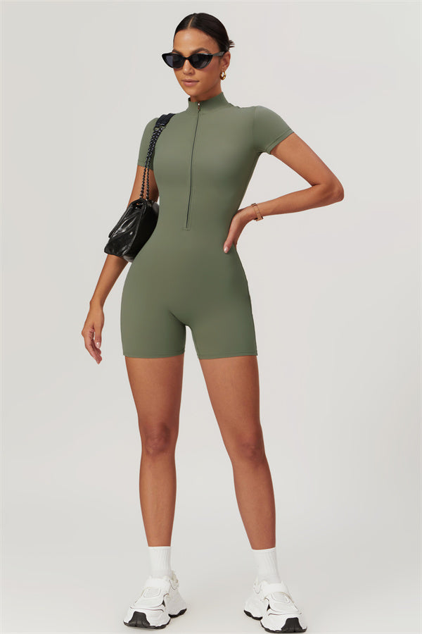 Aria | Sport playsuit met ritssluiting