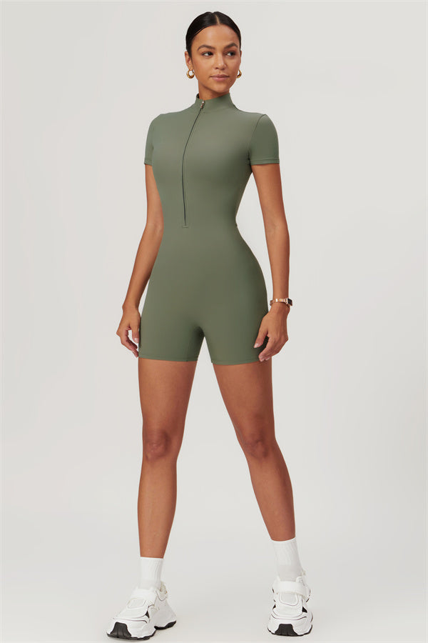 Aria | Sport playsuit met ritssluiting